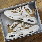 Damen sportliche und atmungsaktive High-Top Sneakers mit innovativer Dämpfungstechnologie