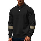 Herren lässiges Poloshirt mit atmungsaktivem Stoff und praktischen Details R&B