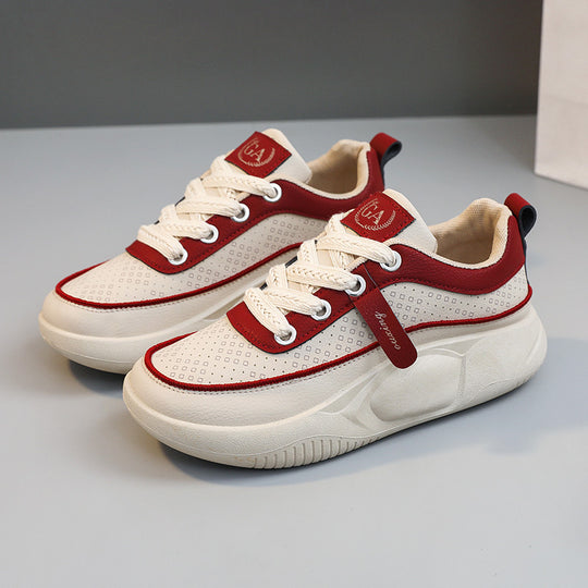 Damen Sportliche Sneakers mit atmungsaktiven Mesh-Einsätzen und rutschfester Sohle R&B