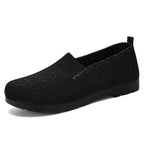 Damen Elastische Slip-On Freizeitschuhe R&B