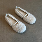 Damen Fleece Ballerinas R&B
