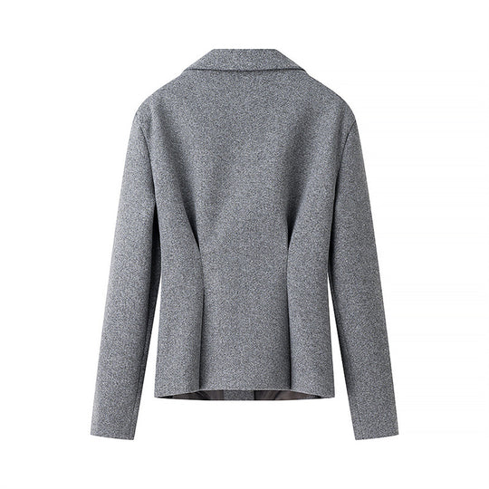 Damen Blazer und Midi-Rock Set R&B