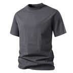 Herren Rundhalsshirt aus hochwertiger Baumwolle mit minimalistischem Design