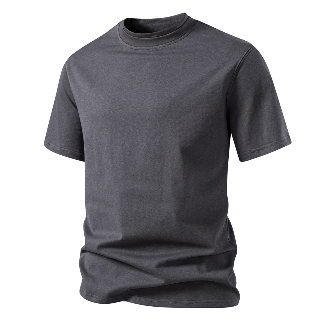 Herren Rundhalsshirt aus hochwertiger Baumwolle mit minimalistischem Design