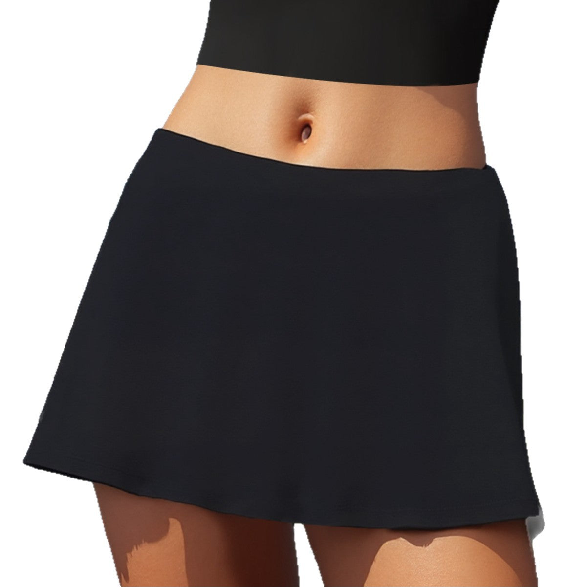 Damen Sportlicher Minirock R&B