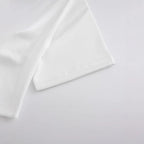 Damen Crop-Shirt mit charmantem Schleifenmotiv und astrologischem Druck R&B