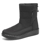 Damen Wärmende Winterstiefel mit rutschfester Sohle und praktischem Reißverschluss R&B