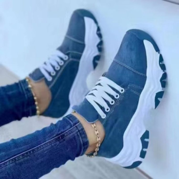 Damen Sportliche Sneakers mit bequemem Air-Cushion und flexiblem Obermaterial R&B