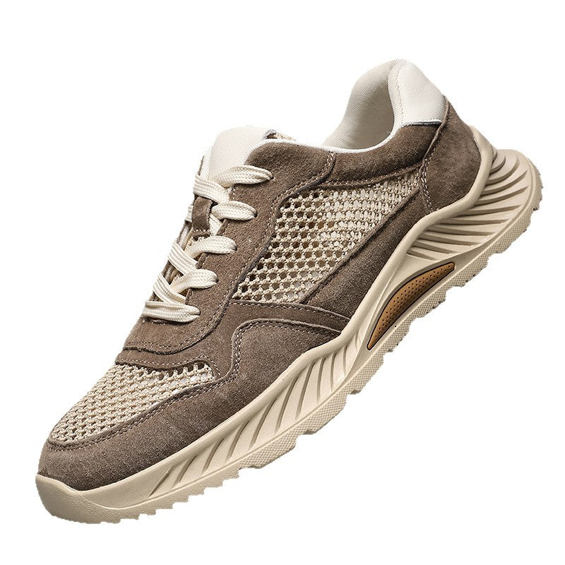 Herren Atmungsaktive Sport-Sneaker mit flexibler Gummisohle und robustem Obermaterial R&B