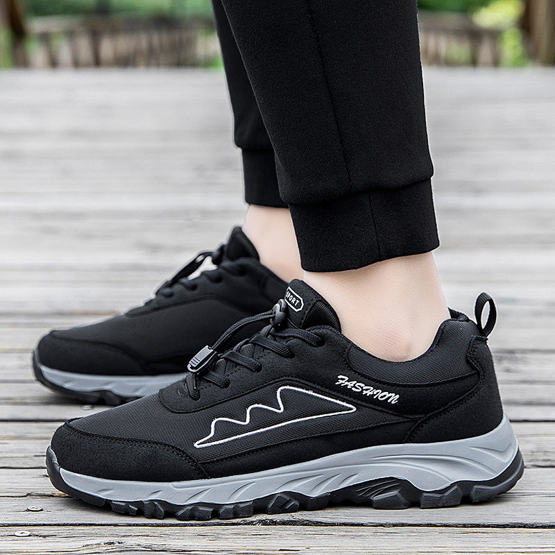 Damen Sportliche Freizeitschuhe mit rutschfestem Profil und elastischem Schnellverschluss R&B