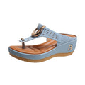 Damen Elegante und bequeme Plateau-Sandalen mit modischem Riemen-Design