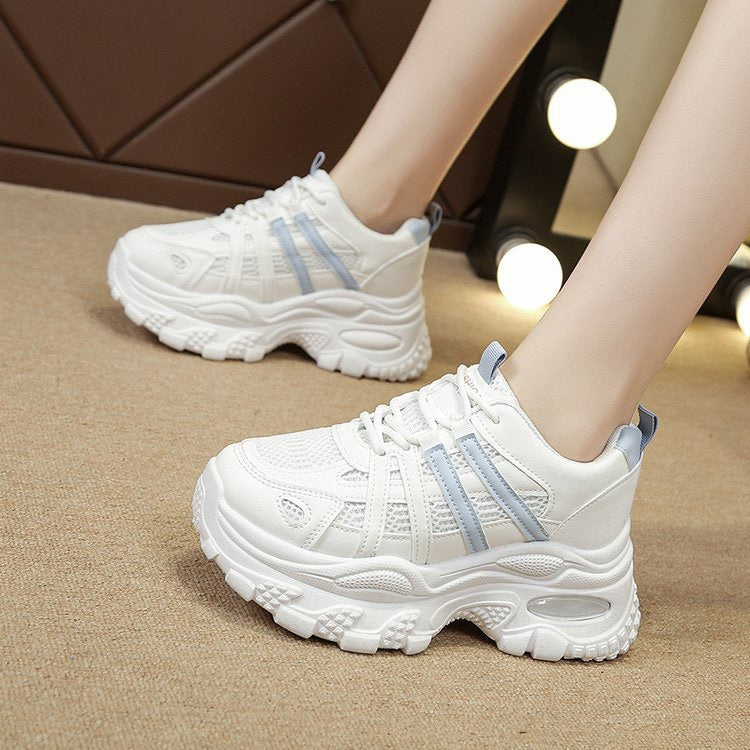 Damen Bequeme Sport Sneakers mit atmungsaktivem Mesh und gepolsterter Sohle R&B