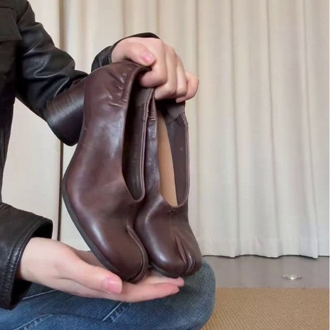 Damen Komfortable Ballerinas mit elastischem Riemendesign und modischen Akzenten R&B