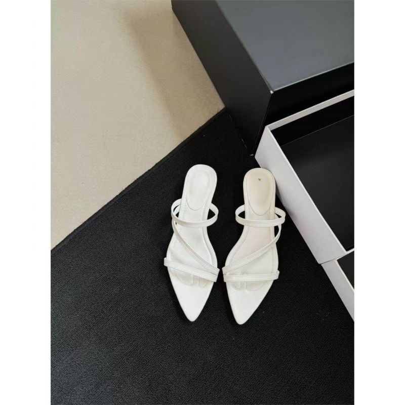 Damen elegante Slingback Sandalen mit v-förmiger Zehenpartie R&B