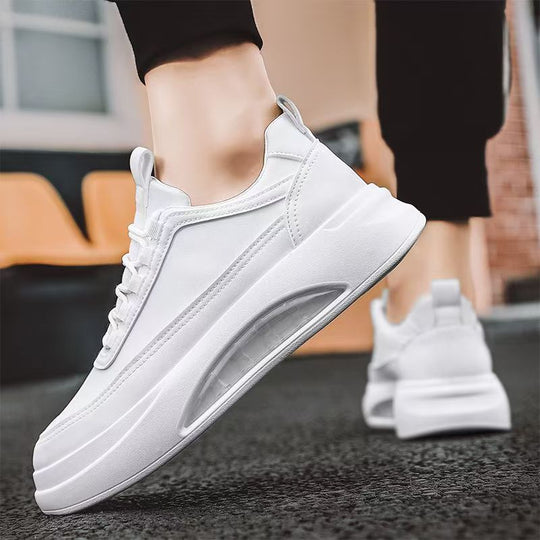 Damen Sportliche Sneakers mit erhöhtem Absatz und atmungsaktiver Oberflächenstruktur R&B