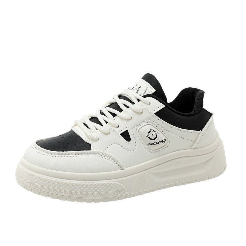 Damen modische Plateausneaker mit atmungsaktivem Obermaterial und rutschfester Sohle R&B