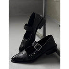 Damen elegante Slingback-Pumps mit dekorativer Schnalle R&B
