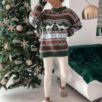 R&B | Weihnachtspullover Mit Festlichem Motiv