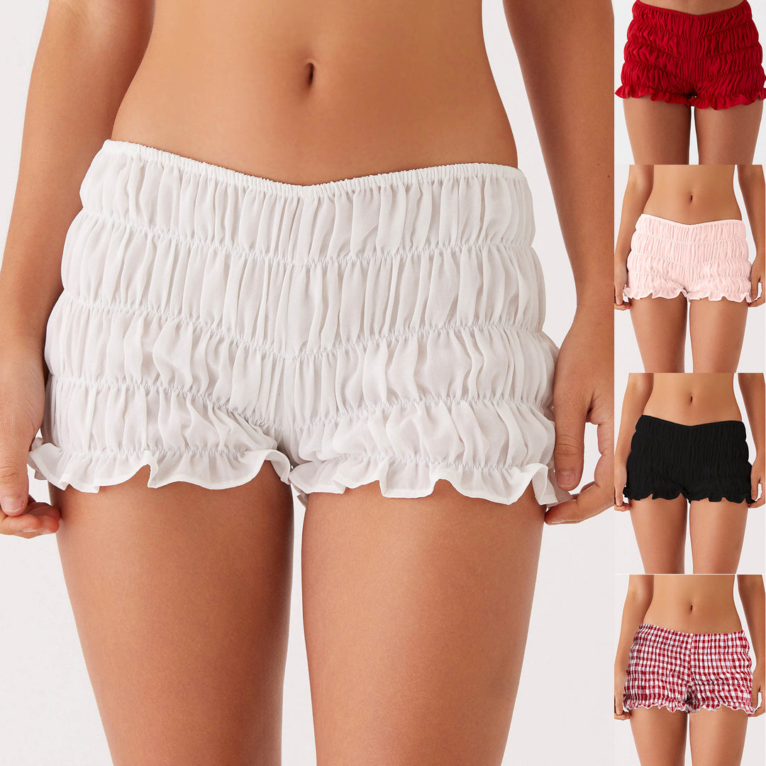 Damen Smock-Shorts mit voluminösem Schnitt R&B