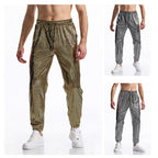 Herren atmungsaktive Jogginghose mit modernem Punktedesign R&B