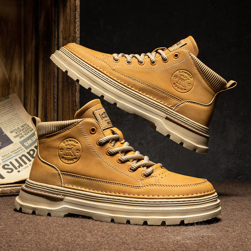 Damen Trendige High-Top Sneakers mit ergonomischer Dämpfung und strapazierfähigem Obermaterial R&B