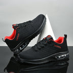 Damen modische Sneaker mit atmungsaktivem Obermaterial und dämpfender Sohle R&B