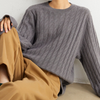 R&B | Cashmere Couture Gestrickter Pullover