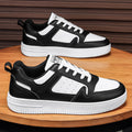 Damen Sportliche Leder Sneakers mit gepolsterter Innensohle