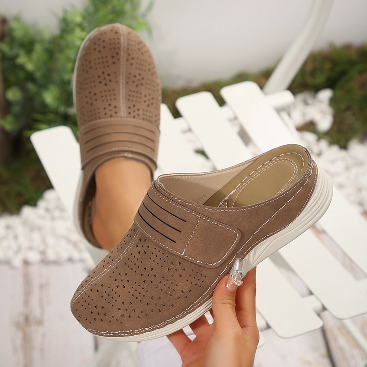 Damen Atmungsaktive Clogs mit modischem Lochdesign R&B