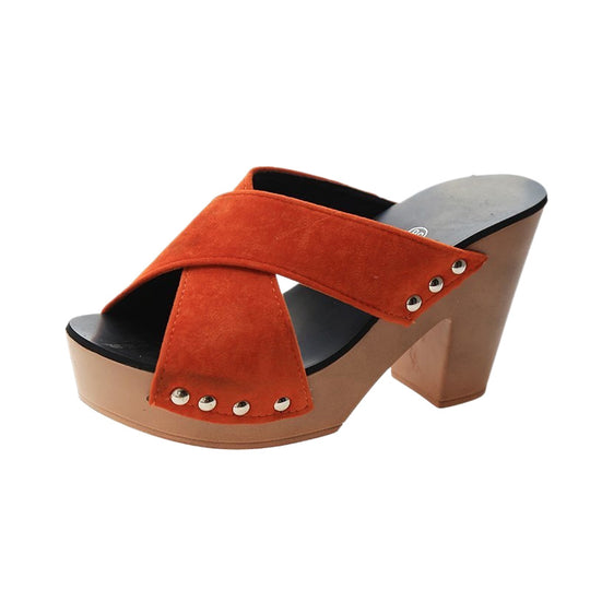 Damen Wedge-Sandaletten mit elegantem Knoten-Design und hochwertigem Fußbett R&B