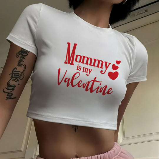 Damen Crop-Top mit innovativem Spinnen-Netz-Design R&B