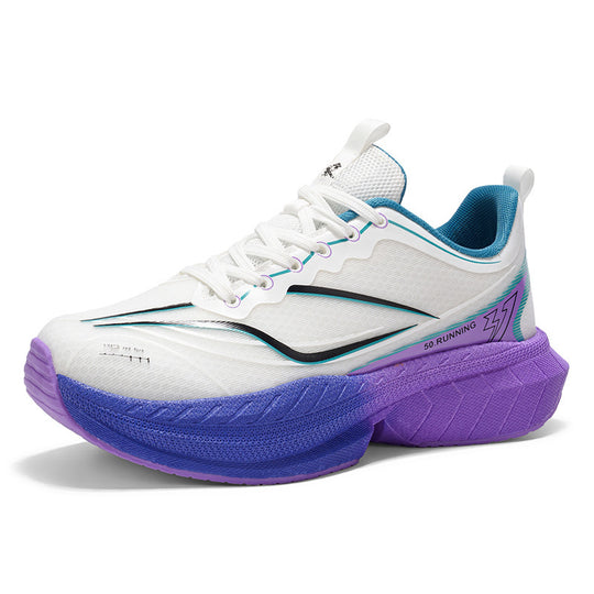 Damen Hochleistungs-Runningschuhe mit atmungsaktiver Oberflächenstruktur und dämpfender Sohle R&B