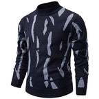 Herren modischer Sweatpullover mit einzigartigem grafischem Muster