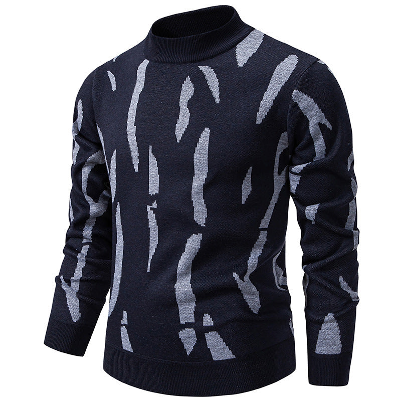 Herren modischer Sweatpullover mit einzigartigem grafischem Muster