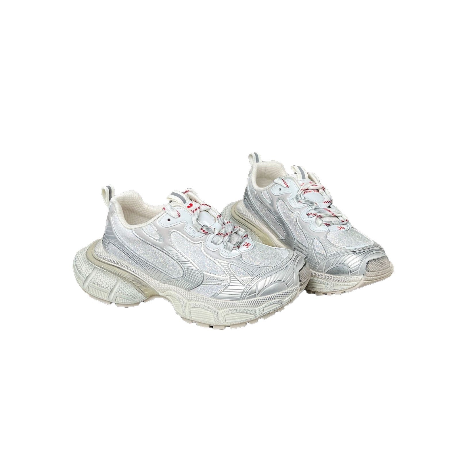 Damen Sportliche Multifunktions-Sneaker mit atmungsaktiver Mesh-Oberfläche und rutschfester Sohle R&B