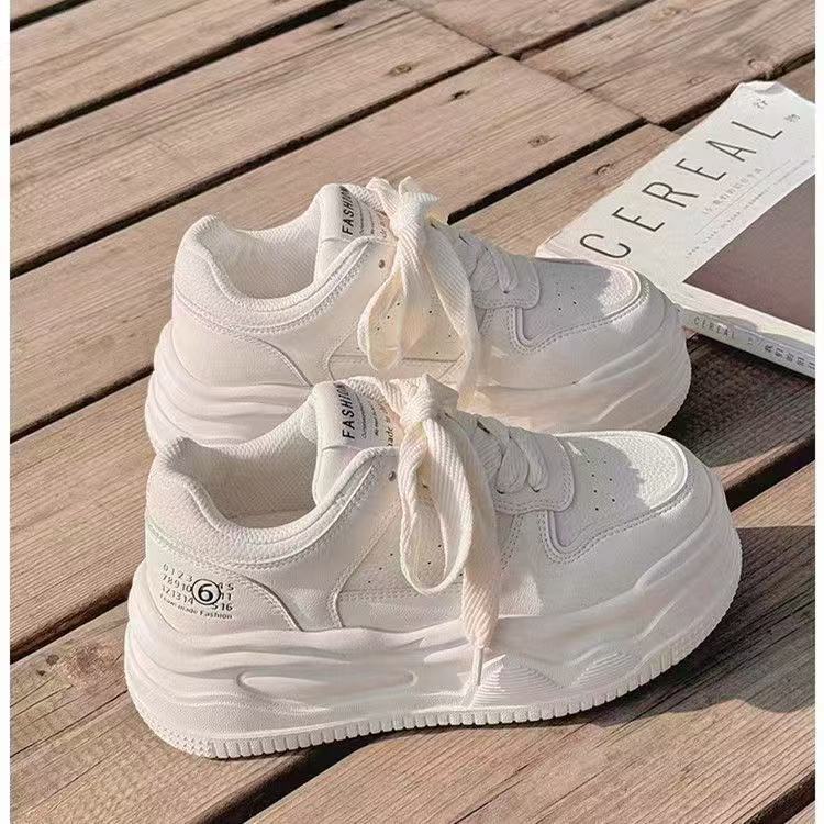 Damen Sportliche Chunky Sneakers mit dämpfender Sohle und atmungsaktivem Obermaterial R&B