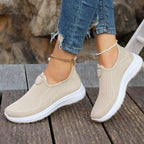 Damen Atmungsaktive Slip-On Sneakers mit Flex-Sohlenkonstruktion R&B
