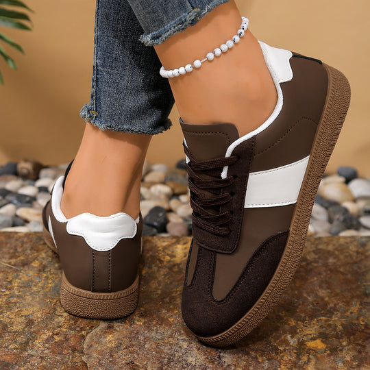Damen Sneakers im modernen Sportschnitt mit rutschfester Gummisohle R&B