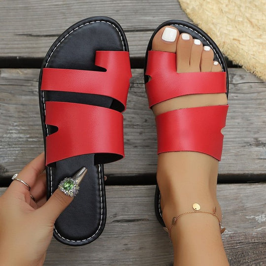 Damen Leder Sandalen R&B