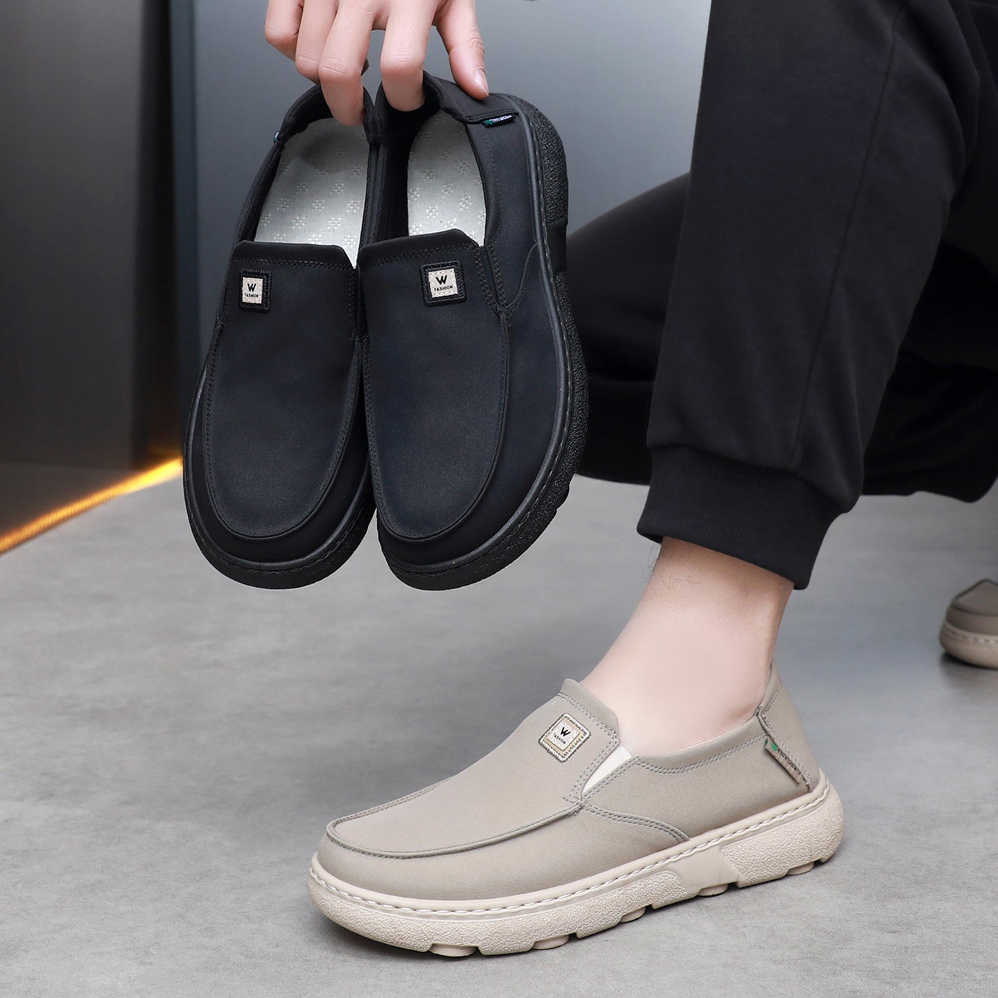 Damen Bequeme und stilvolle Slipper R&B