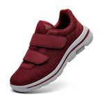 Damen Sportliche Klettverschluss Sneaker mit atmungsaktiver Oberflächenstruktur R&B