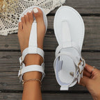 Damen Fußfreundliche Sandalen mit verstellbarem Riemendesign R&B