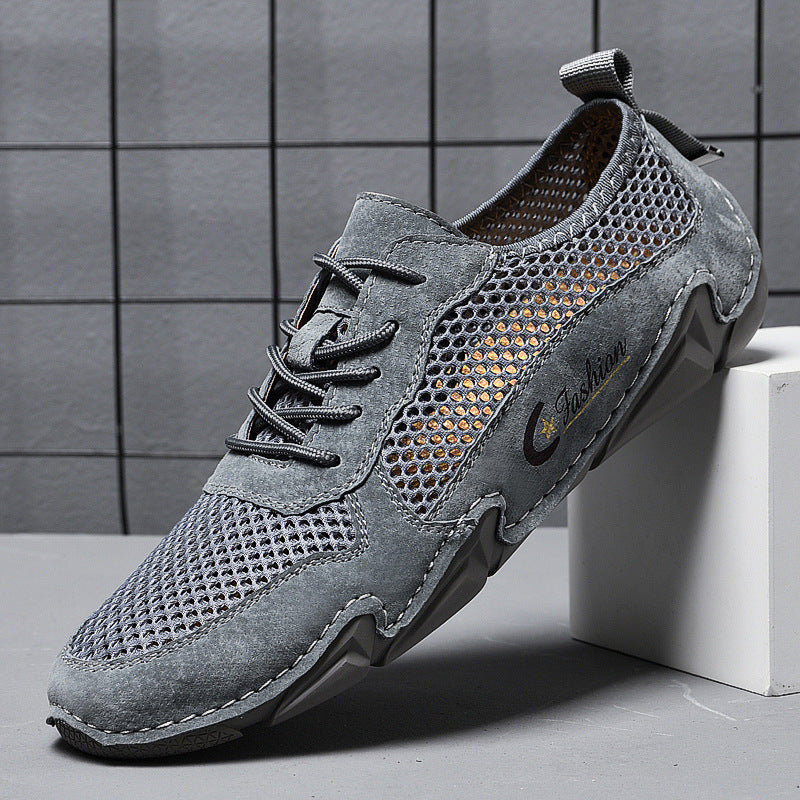 Herren Atmungsaktive Freizeitschuhe mit Komfort-Sohle R&B