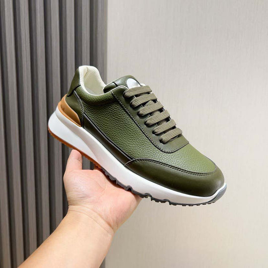 Damen sportive Sneakers mit bequemem Fußbett und atmungsaktiver Oberflächenstruktur R&B