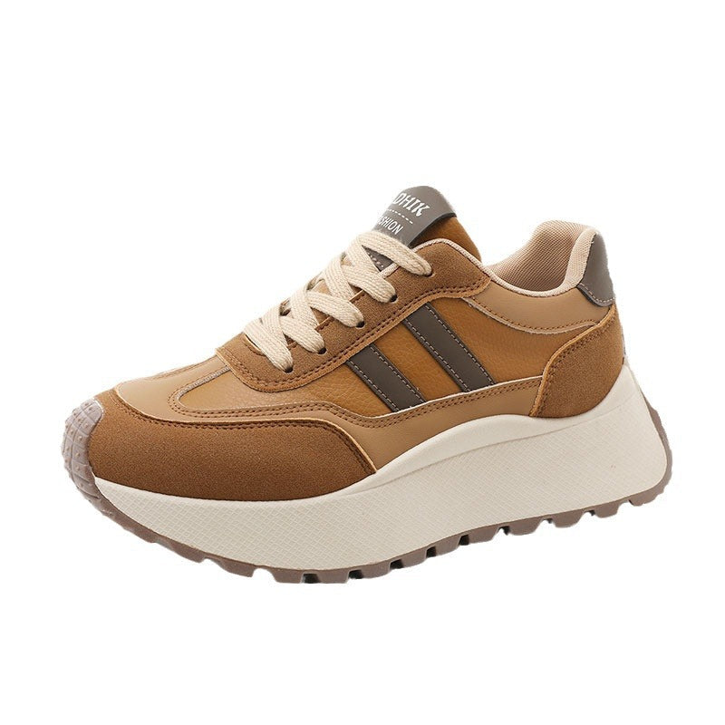 Damen Modische Chunky Sneakers mit dämpfendem Sohlenprofil und atmungsaktivem Obermaterial R&B