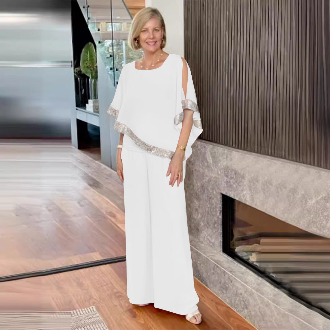 Damen Elegant geschnittenes Zweiteiliges Ensemble R&B