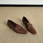 Damen elegante Ballerinas mit modischem Riemchen und hochwertiger Lederverarbeitung R&B