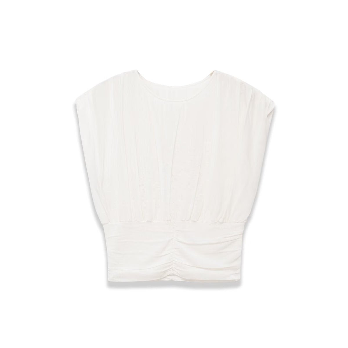 Damen modisches Oversize-Top mit raffiniertem Bund R&B