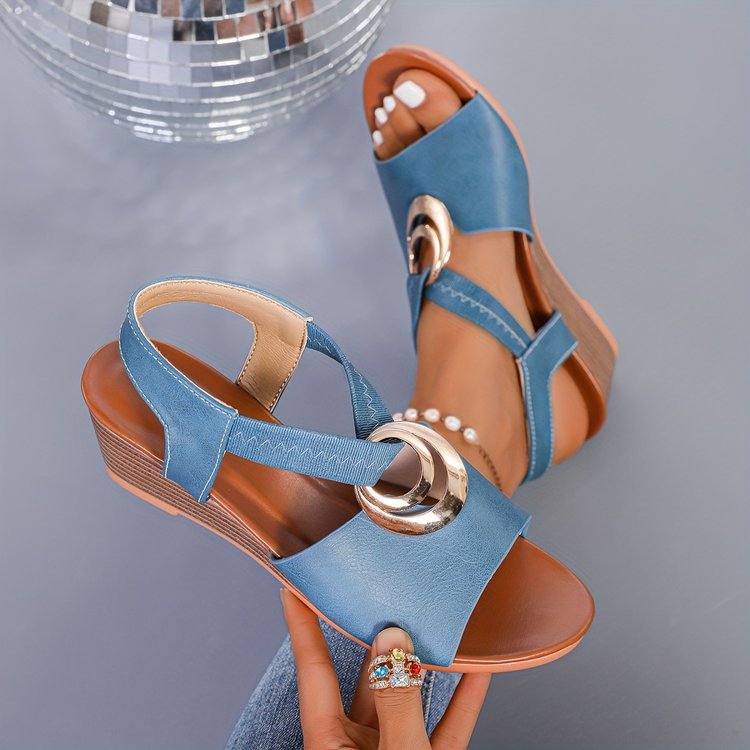 Damen Plattform-Sandalen mit einzigartigem Design R&B