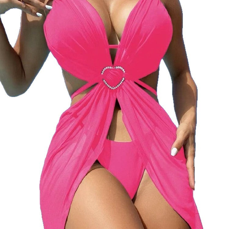 Damen Badeanzug mit eleganter Schnittführung R&B
